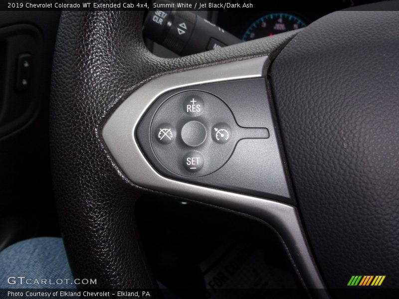 Summit White / Jet Black/Dark Ash 2019 Chevrolet Colorado WT Extended Cab 4x4