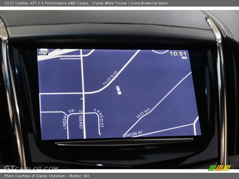 Navigation of 2015 ATS 3.6 Performance AWD Coupe