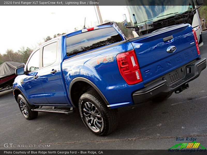 Lightning Blue / Ebony 2020 Ford Ranger XLT SuperCrew 4x4