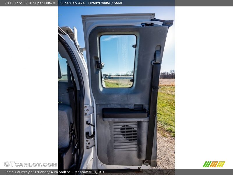 Oxford White / Steel 2013 Ford F250 Super Duty XLT SuperCab 4x4