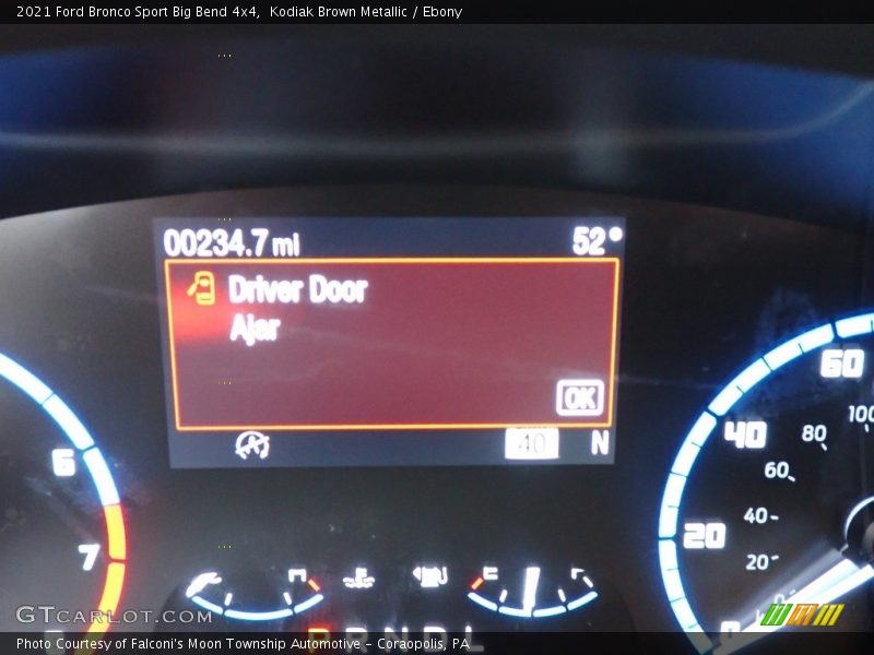 Kodiak Brown Metallic / Ebony 2021 Ford Bronco Sport Big Bend 4x4