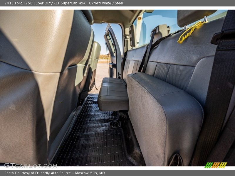 Oxford White / Steel 2013 Ford F250 Super Duty XLT SuperCab 4x4