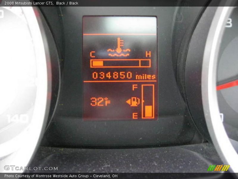 Black / Black 2008 Mitsubishi Lancer GTS