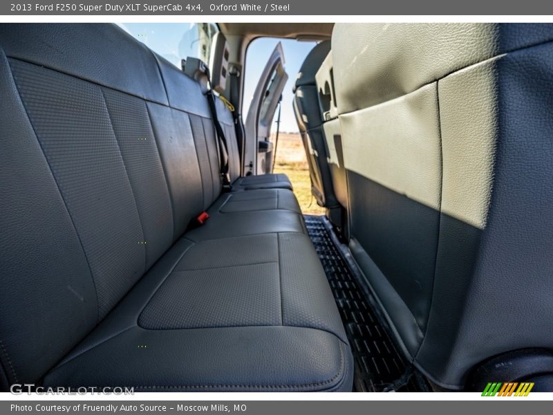 Oxford White / Steel 2013 Ford F250 Super Duty XLT SuperCab 4x4