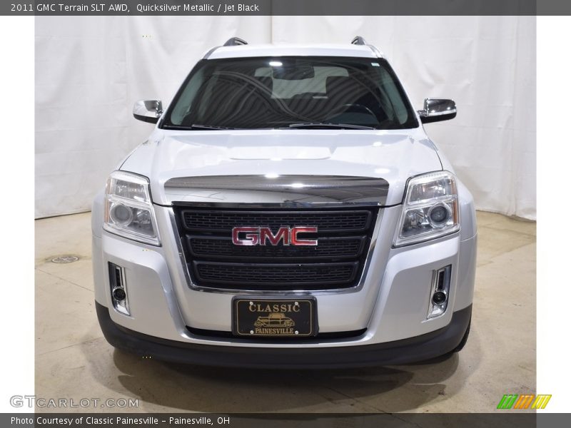 Quicksilver Metallic / Jet Black 2011 GMC Terrain SLT AWD