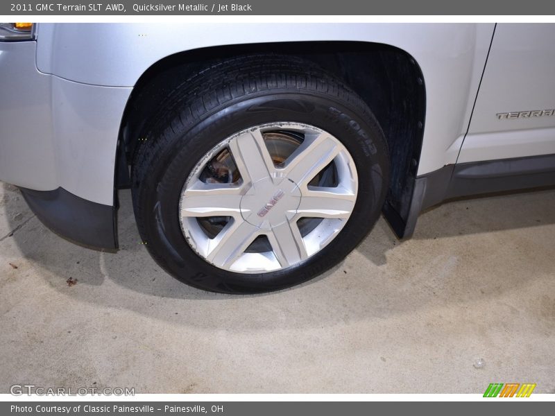 Quicksilver Metallic / Jet Black 2011 GMC Terrain SLT AWD