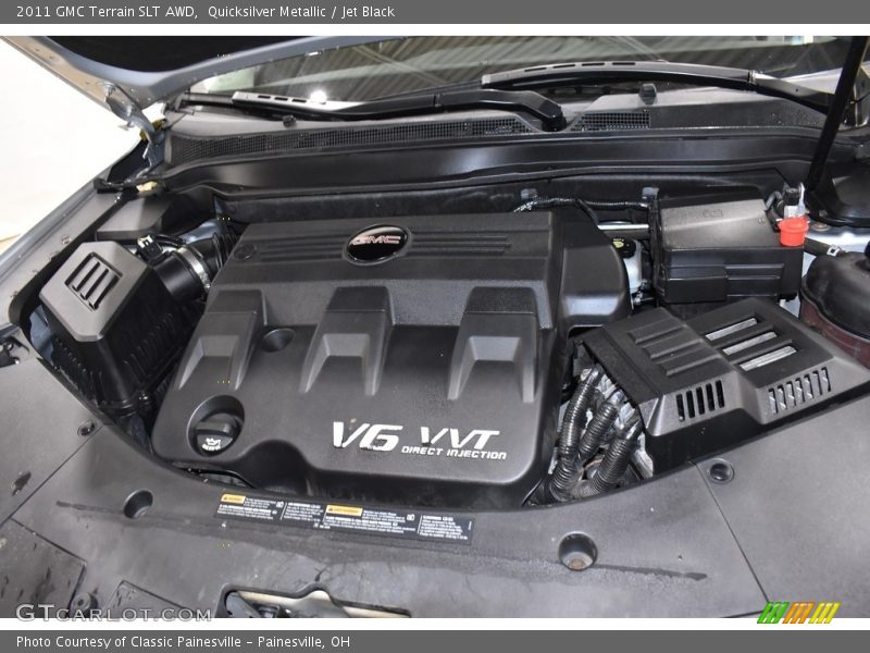 Quicksilver Metallic / Jet Black 2011 GMC Terrain SLT AWD