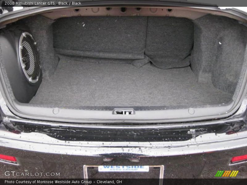 Black / Black 2008 Mitsubishi Lancer GTS