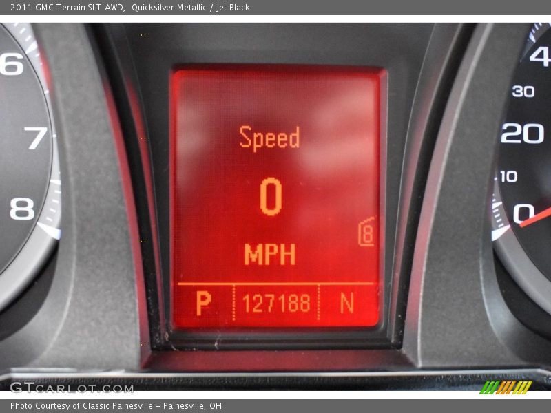 Quicksilver Metallic / Jet Black 2011 GMC Terrain SLT AWD