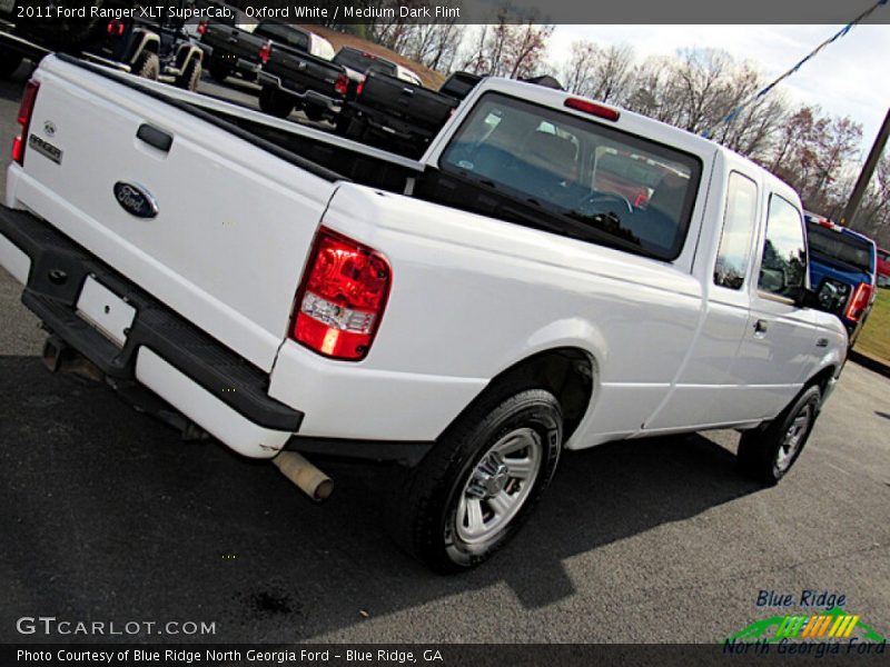Oxford White / Medium Dark Flint 2011 Ford Ranger XLT SuperCab