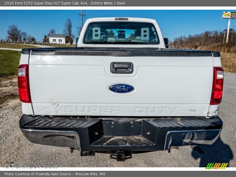 Oxford White / Steel 2016 Ford F250 Super Duty XLT Super Cab 4x4