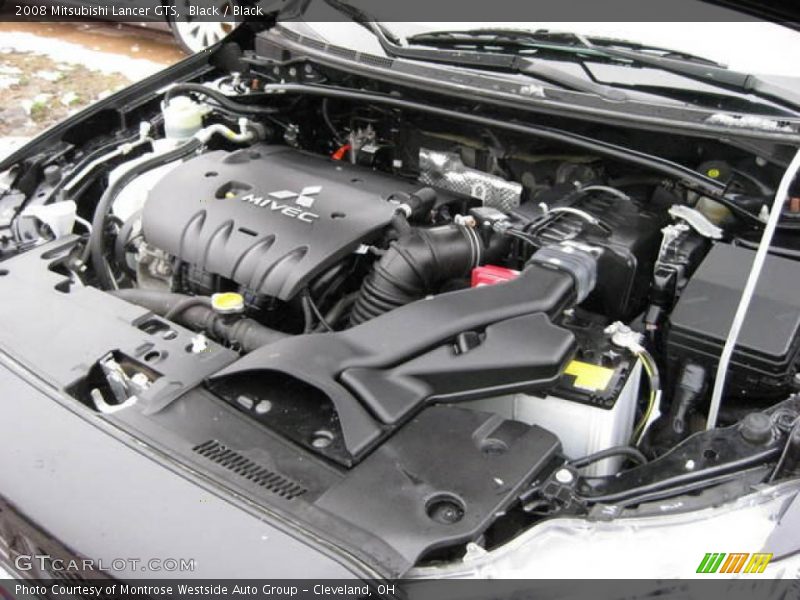 Black / Black 2008 Mitsubishi Lancer GTS