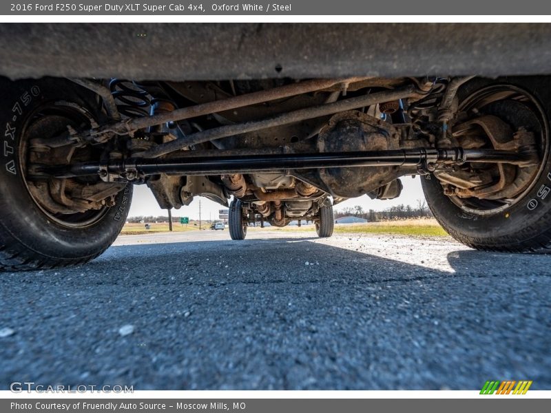 Oxford White / Steel 2016 Ford F250 Super Duty XLT Super Cab 4x4