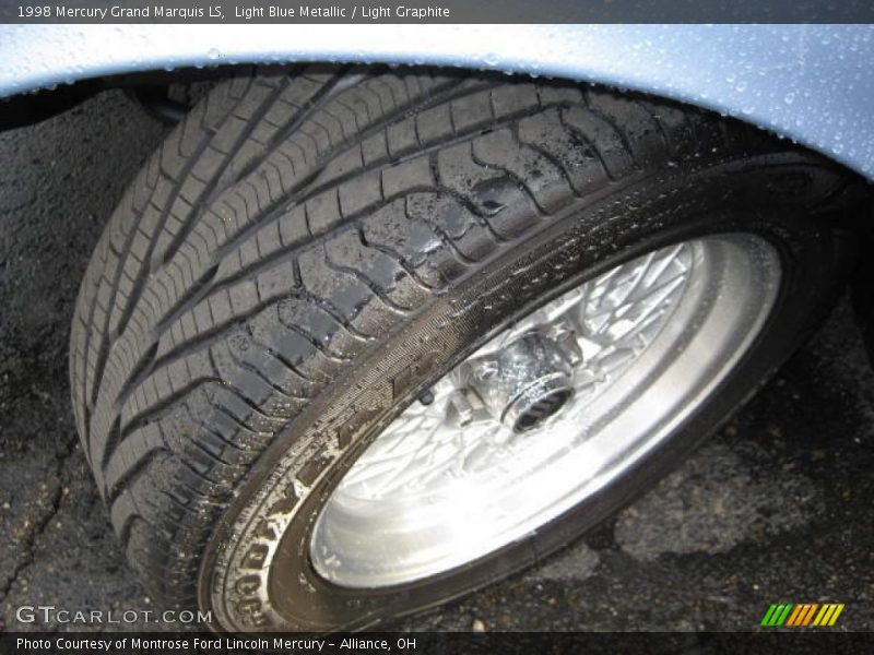 Light Blue Metallic / Light Graphite 1998 Mercury Grand Marquis LS