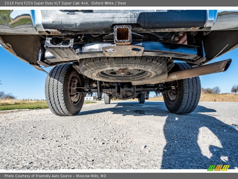Oxford White / Steel 2016 Ford F250 Super Duty XLT Super Cab 4x4