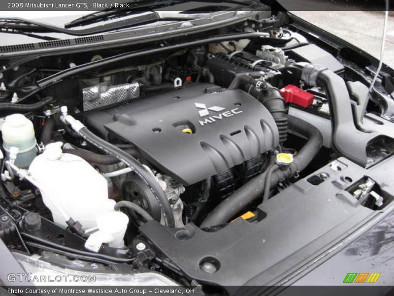 Black / Black 2008 Mitsubishi Lancer GTS