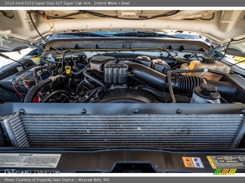 Oxford White / Steel 2016 Ford F250 Super Duty XLT Super Cab 4x4