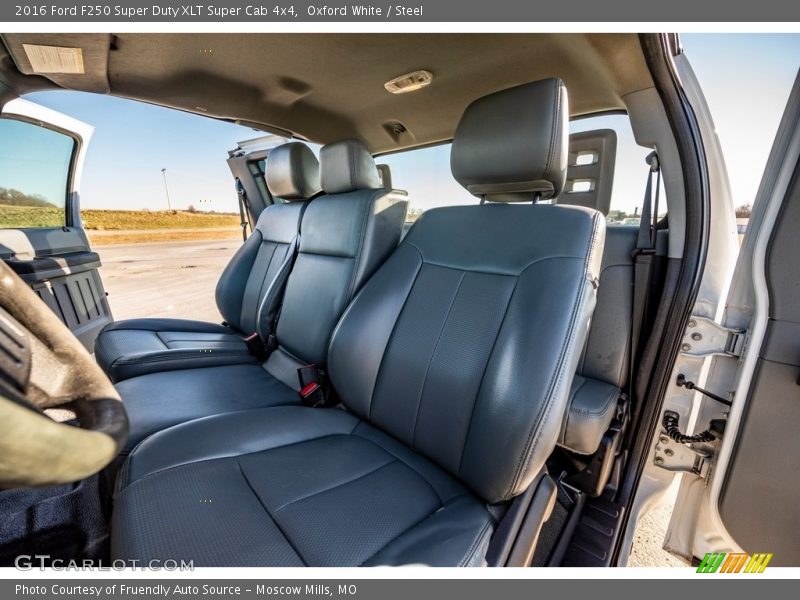 Oxford White / Steel 2016 Ford F250 Super Duty XLT Super Cab 4x4