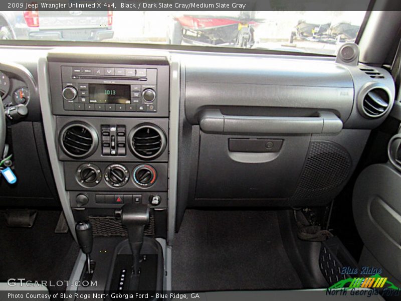 Black / Dark Slate Gray/Medium Slate Gray 2009 Jeep Wrangler Unlimited X 4x4