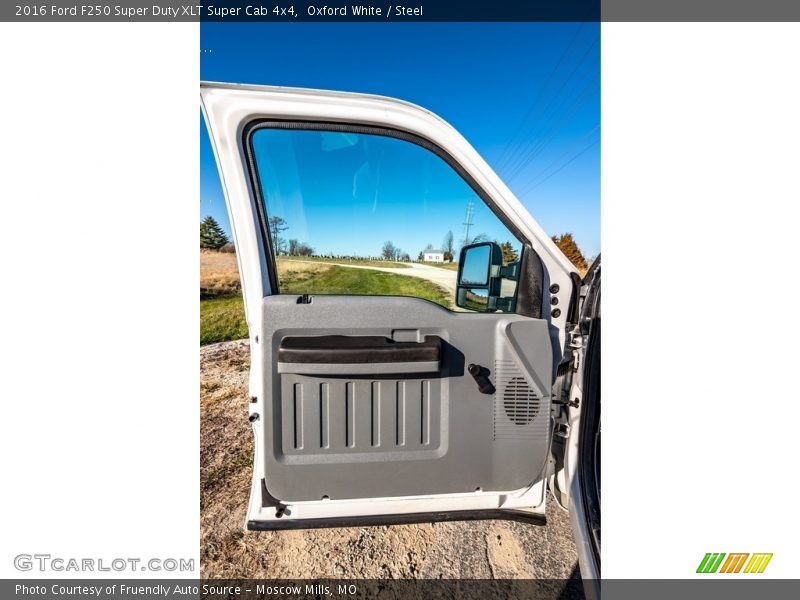 Oxford White / Steel 2016 Ford F250 Super Duty XLT Super Cab 4x4