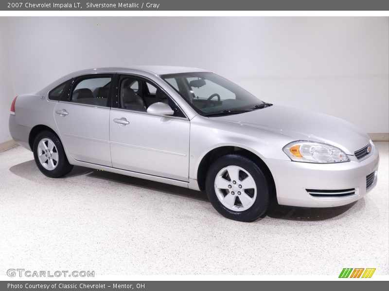 Silverstone Metallic / Gray 2007 Chevrolet Impala LT