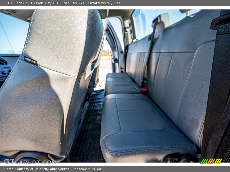 Oxford White / Steel 2016 Ford F250 Super Duty XLT Super Cab 4x4