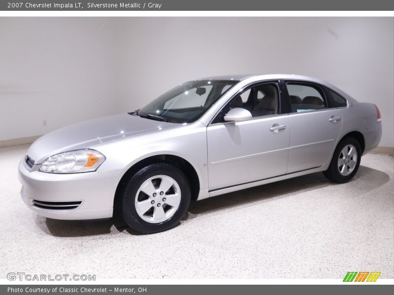 Silverstone Metallic / Gray 2007 Chevrolet Impala LT