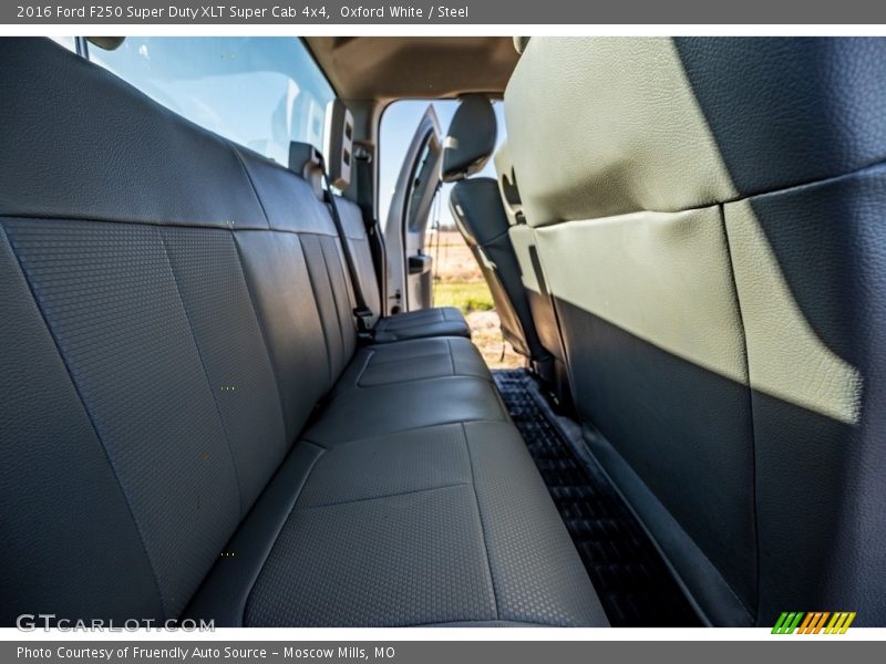Oxford White / Steel 2016 Ford F250 Super Duty XLT Super Cab 4x4