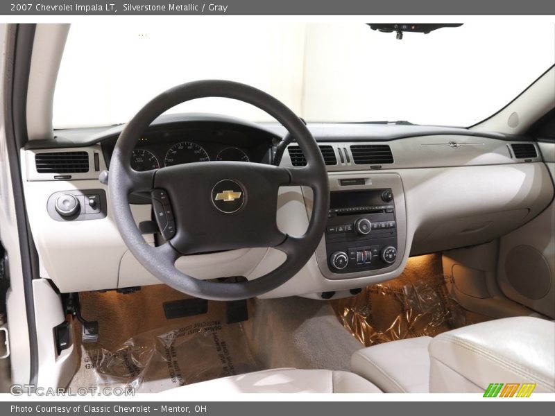 Silverstone Metallic / Gray 2007 Chevrolet Impala LT