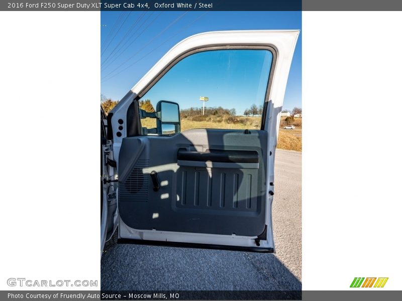 Oxford White / Steel 2016 Ford F250 Super Duty XLT Super Cab 4x4