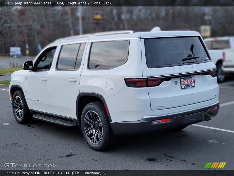 Bright White / Global Black 2022 Jeep Wagoneer Series III 4x4