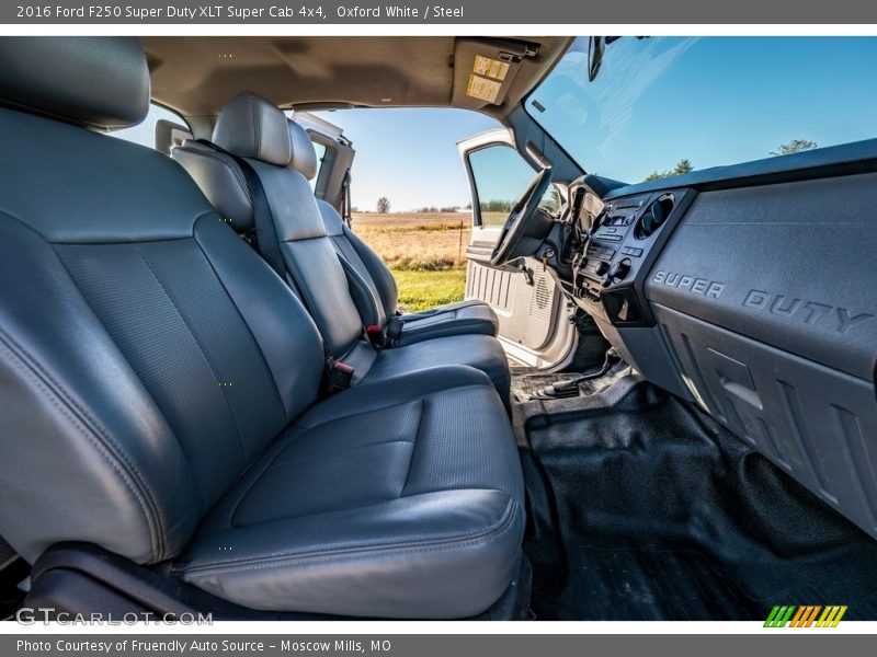 Oxford White / Steel 2016 Ford F250 Super Duty XLT Super Cab 4x4