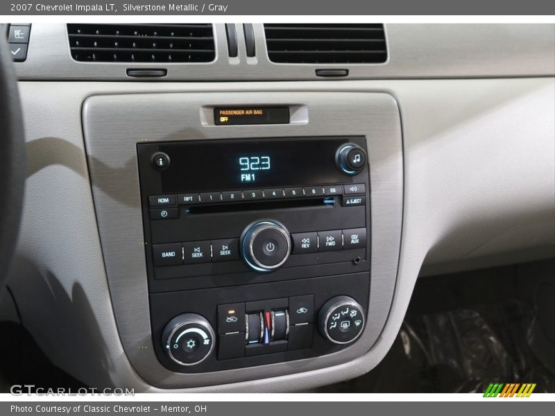Silverstone Metallic / Gray 2007 Chevrolet Impala LT