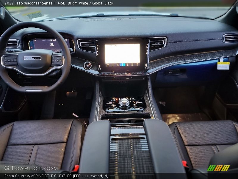Bright White / Global Black 2022 Jeep Wagoneer Series III 4x4