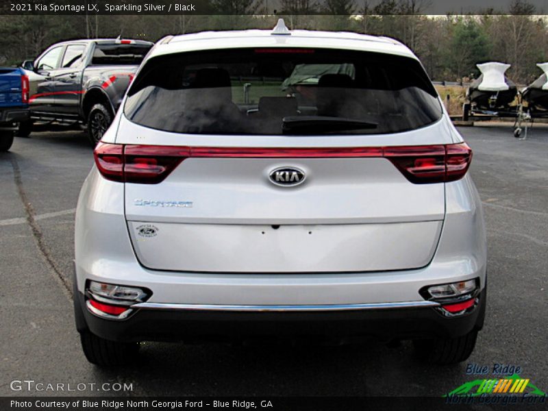 Sparkling Silver / Black 2021 Kia Sportage LX