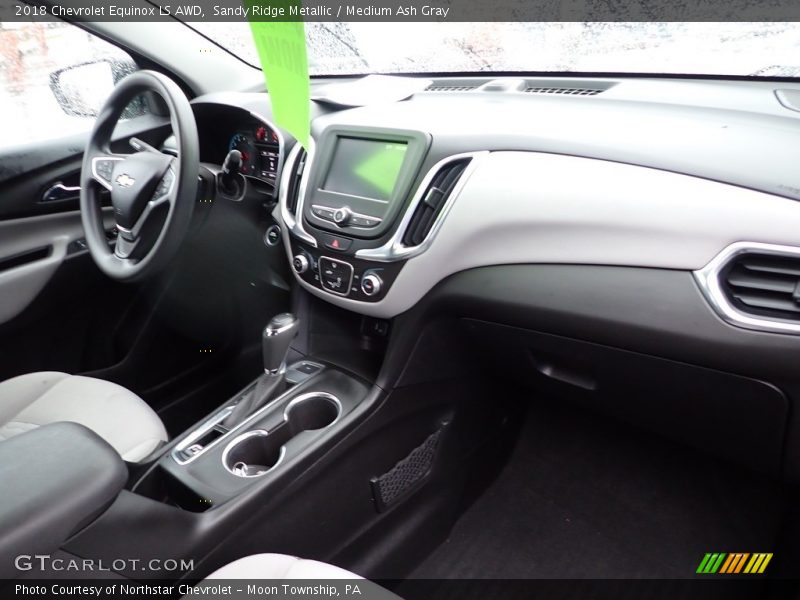 Sandy Ridge Metallic / Medium Ash Gray 2018 Chevrolet Equinox LS AWD