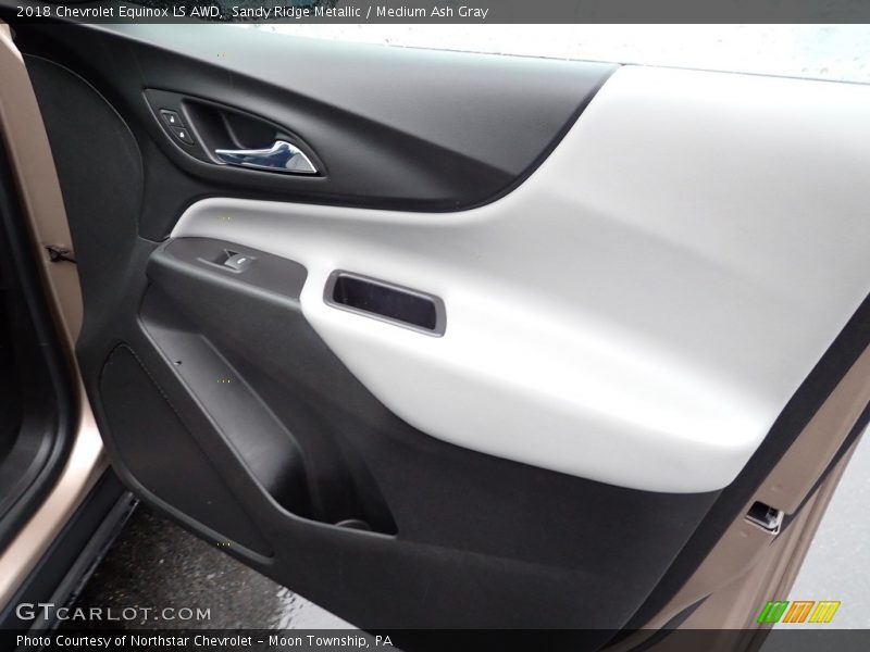 Sandy Ridge Metallic / Medium Ash Gray 2018 Chevrolet Equinox LS AWD