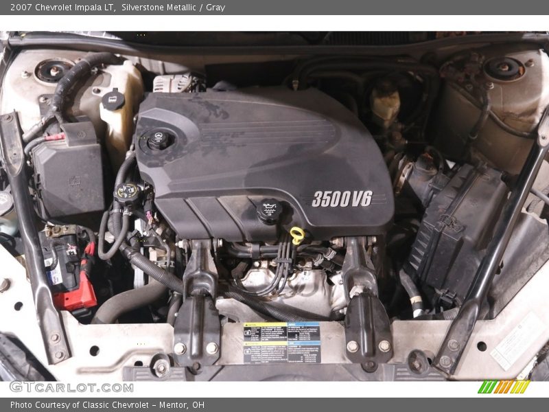Silverstone Metallic / Gray 2007 Chevrolet Impala LT
