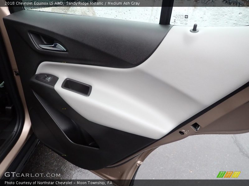 Sandy Ridge Metallic / Medium Ash Gray 2018 Chevrolet Equinox LS AWD