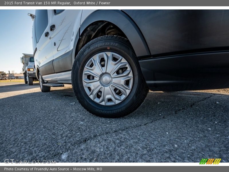 Oxford White / Pewter 2015 Ford Transit Van 150 MR Regular