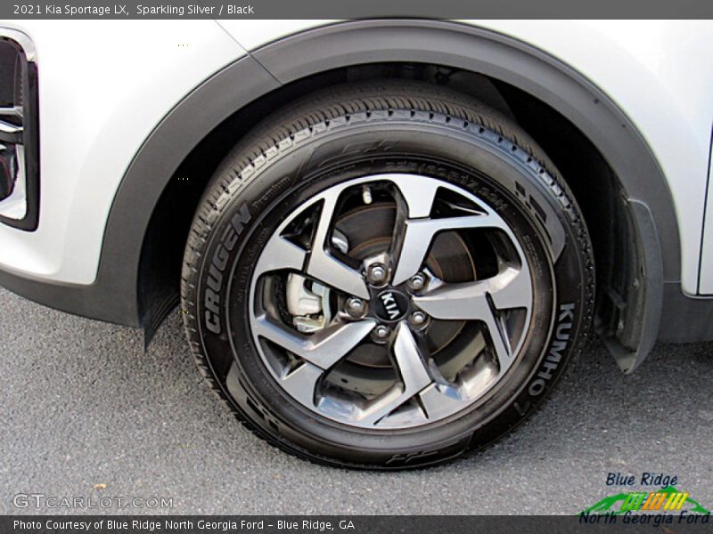 Sparkling Silver / Black 2021 Kia Sportage LX