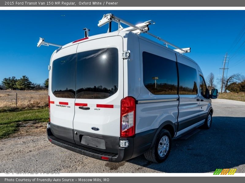 Oxford White / Pewter 2015 Ford Transit Van 150 MR Regular