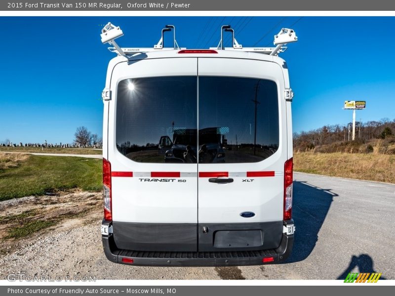 Oxford White / Pewter 2015 Ford Transit Van 150 MR Regular