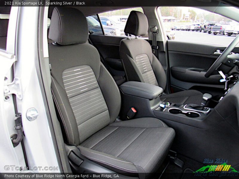 Sparkling Silver / Black 2021 Kia Sportage LX