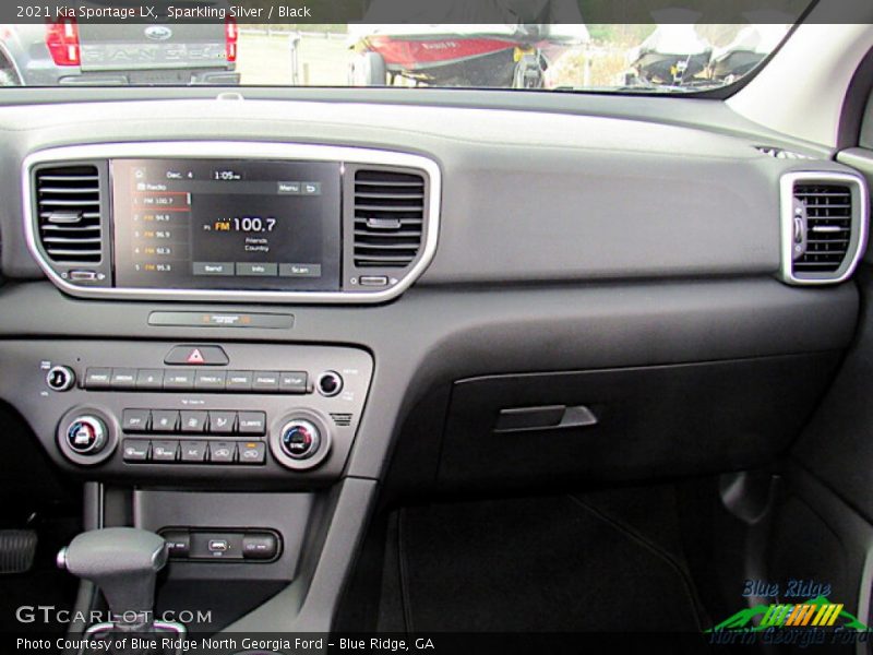 Sparkling Silver / Black 2021 Kia Sportage LX
