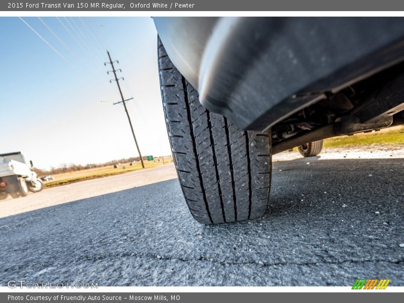 Oxford White / Pewter 2015 Ford Transit Van 150 MR Regular