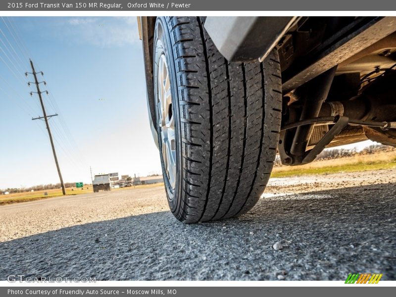 Oxford White / Pewter 2015 Ford Transit Van 150 MR Regular