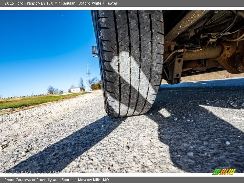 Oxford White / Pewter 2015 Ford Transit Van 150 MR Regular