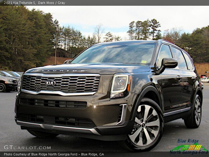 Dark Moss / Gray 2021 Kia Telluride S