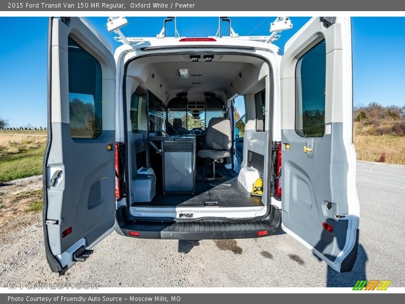 Oxford White / Pewter 2015 Ford Transit Van 150 MR Regular
